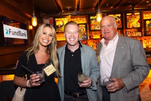 Guests enjoying FundBank's launch event in New York.