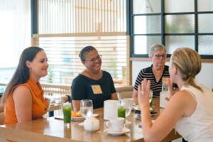 Women having breakfast at the at the Fund Banking 2.0 - Post Banking Crisis Success event.